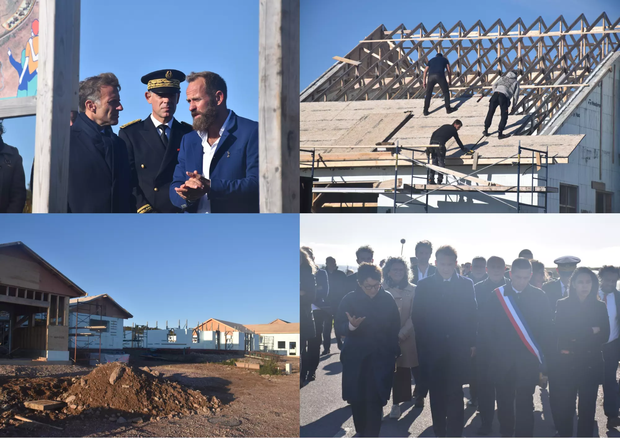 À Miquelon, Emmanuel Macron confirme le lancement de la phase 2 de la relocalisation