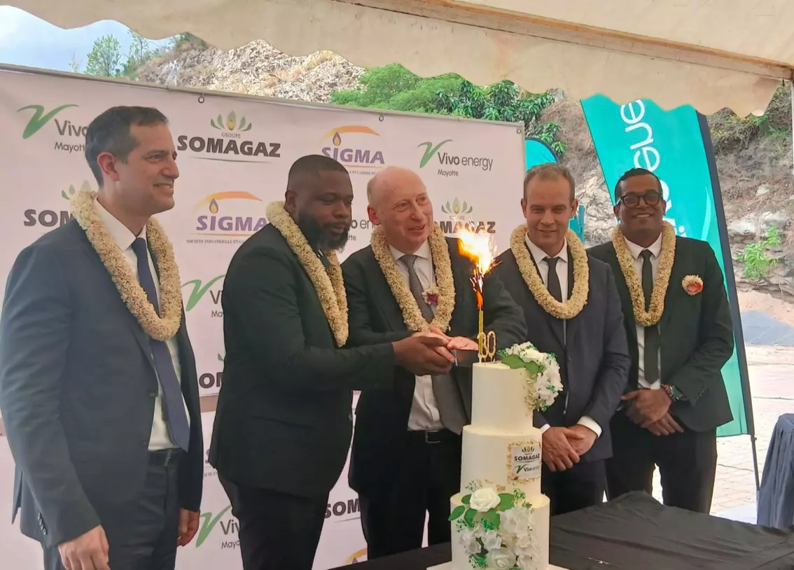 Mayotte : Pour ses 30 ans, Somagaz inaugure son centre de requalification des bouteilles de GPL
