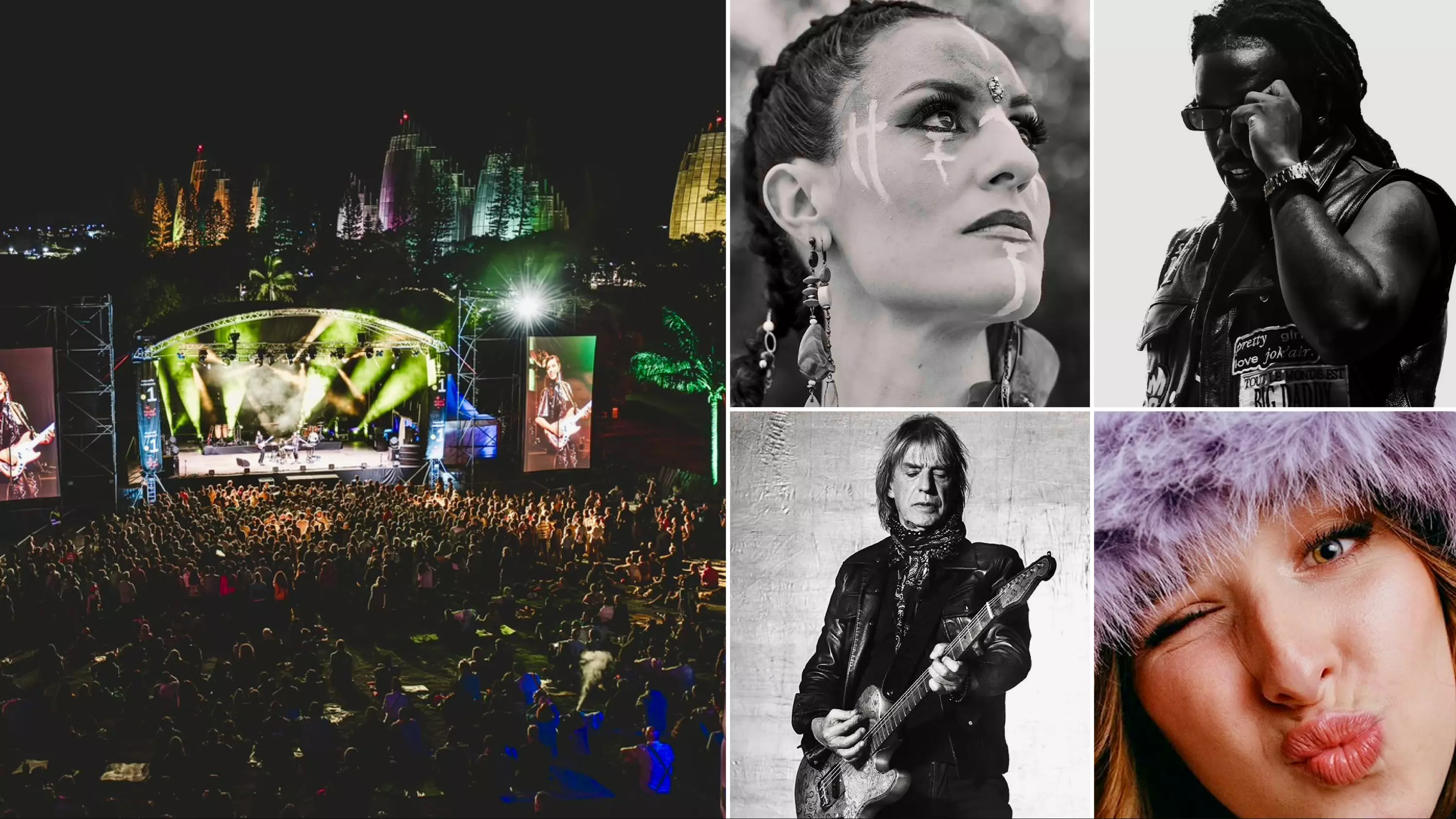 Deux jours de concerts riches en énergie et en émotion à la 6ème édition des Francofolies de Nouvelle-Calédonie