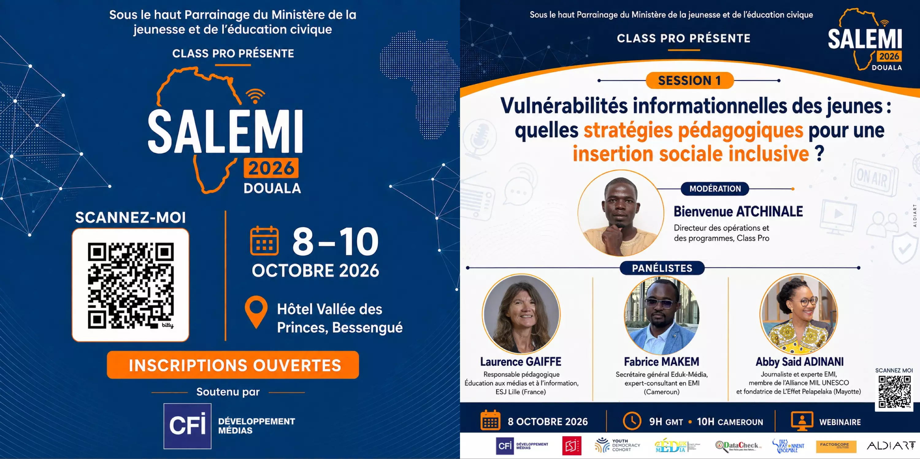 Mayotte représentée au premier Salon africain de l’éducation aux médias et à l’information à Douala
