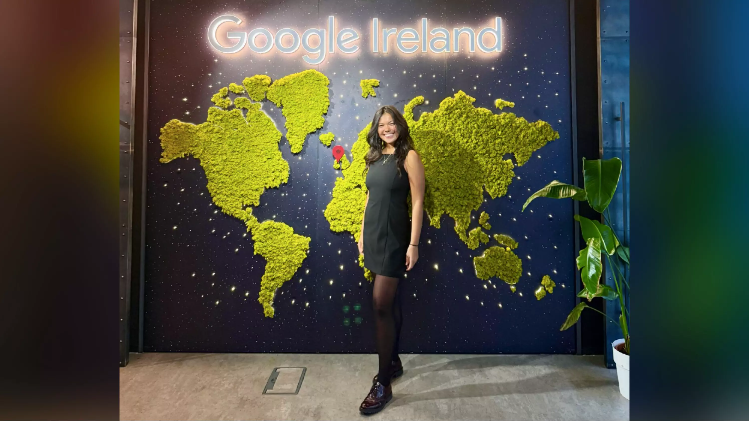 Mae-Li Le Gall, une jeune polynésienne recrutée par Google à Dublin