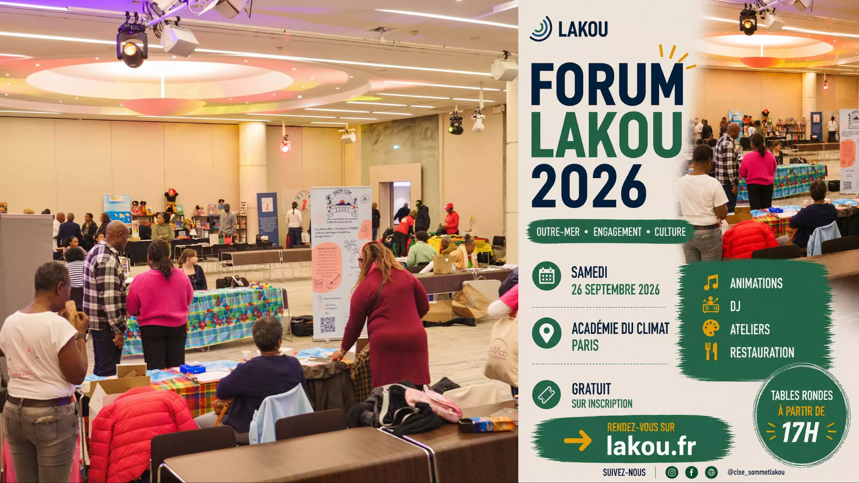 Sommet Lakou 2026 : Un forum festif et engagé à Paris pour mettre en lumière les problématiques sociales et environnementales des Outre-mer