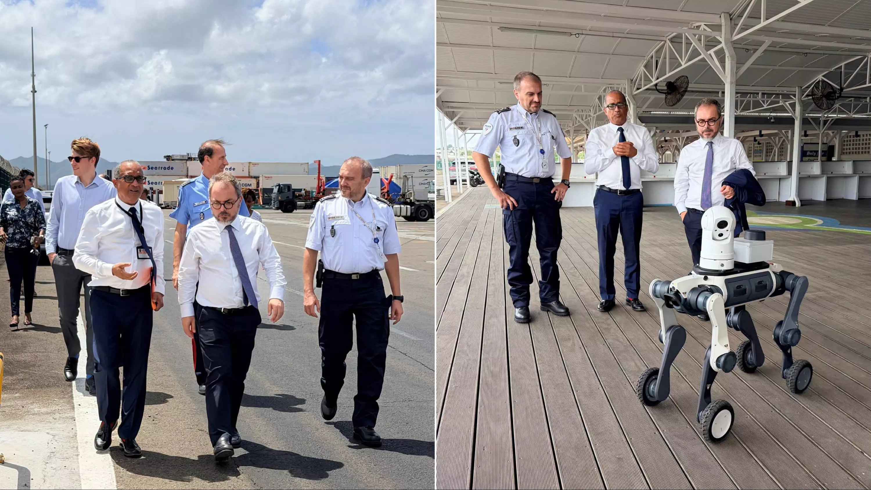 Martinique : 5,8 millions d’euros pour renforcer la sûreté du Grand Port maritime et lutter contre les trafics