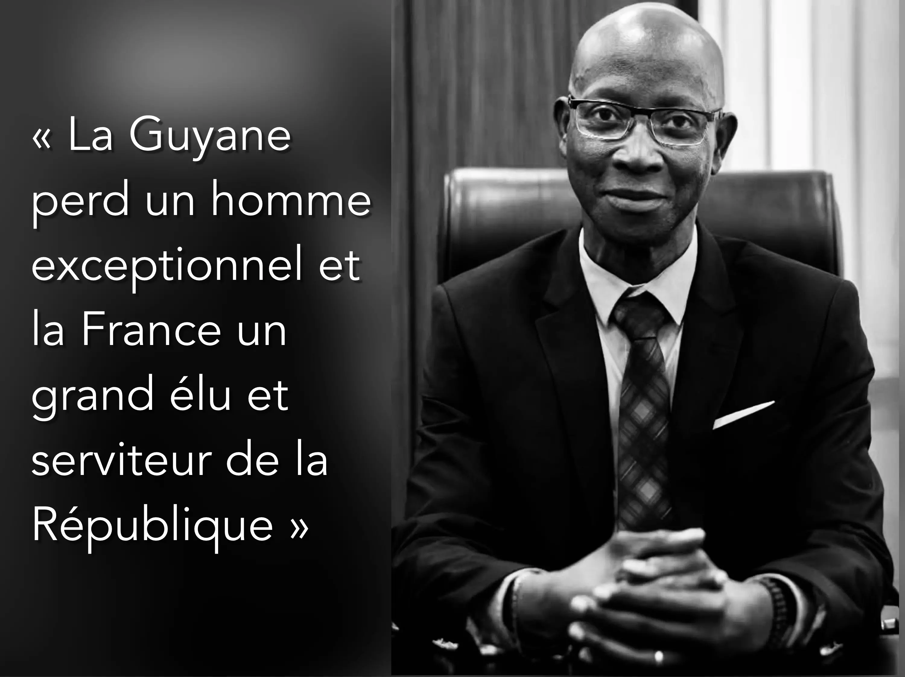 « Un homme exceptionnel », « déterminé », « passionné par son pays, la Guyane » : Pluie d’hommage après le décès de Gabriel Serville