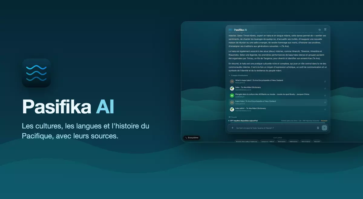 Innovation numérique : « Le Pacifique n'a pas seulement à consommer des outils conçus ailleurs, il peut construire les siens », déclare Kevyn Wahuzue, fondateur de Kanaky Tech et Pasifika AI installé en Nouvelle-Zélande