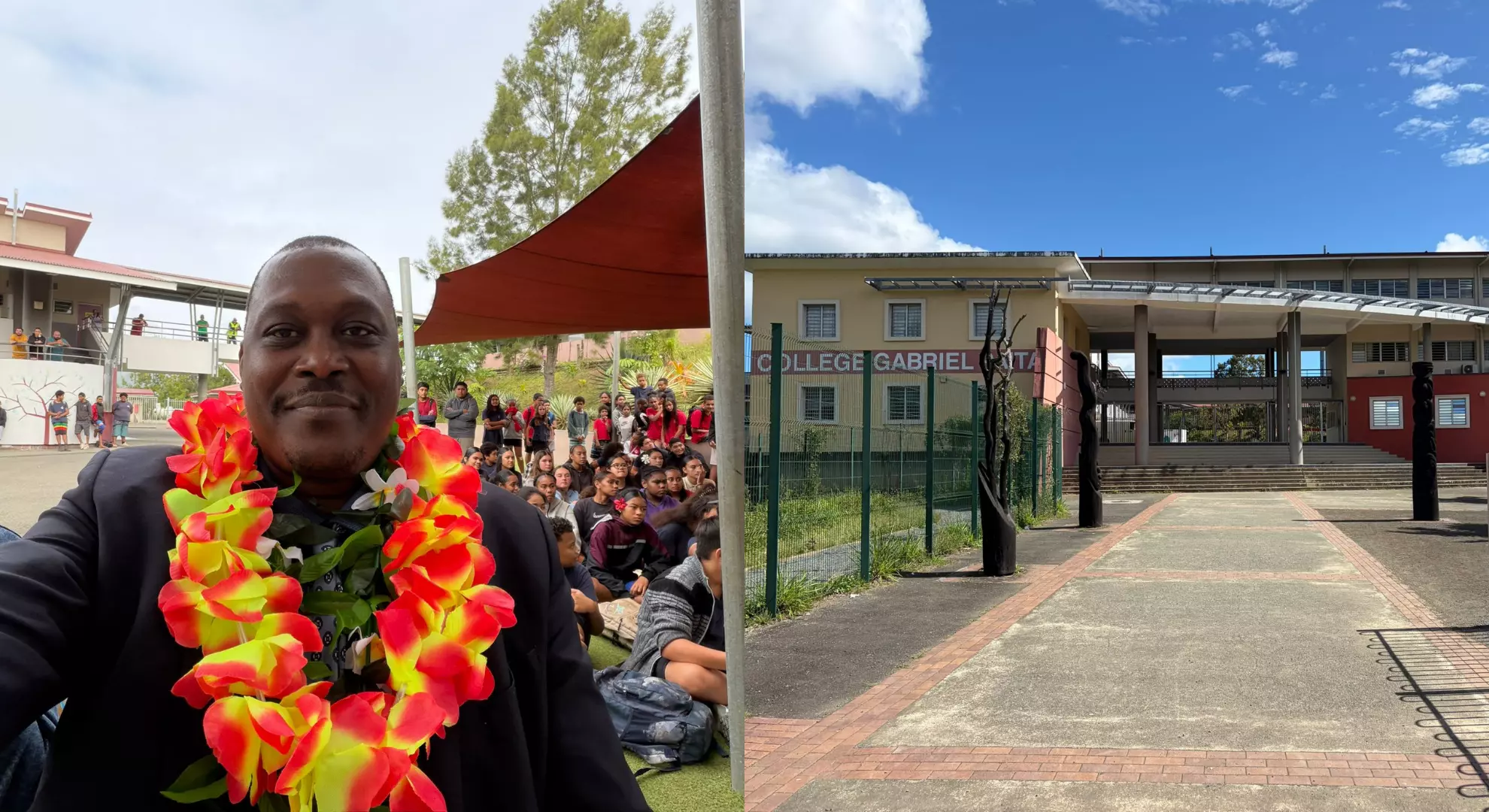 Portrait- Le Guadeloupéen Jean-Luc Elice, nouveau principal du collège Gabriel-Païta dans le Grand Nouméa&nbsp;veut former les futurs citoyens de Nouvelle-Calédonie
