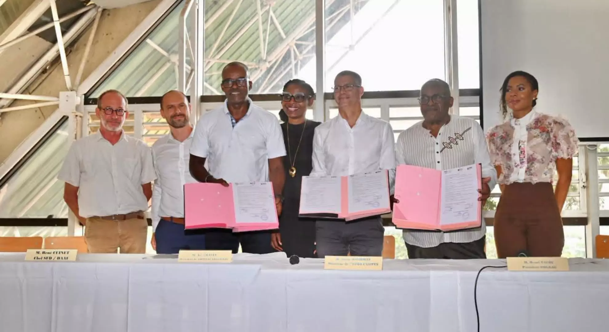 Guadeloupe : Une convention entre la Région, le SMGEAG et l’Agro Campus signée pour lancer un BTSA « Gestion et Maîtrise de l'eau»