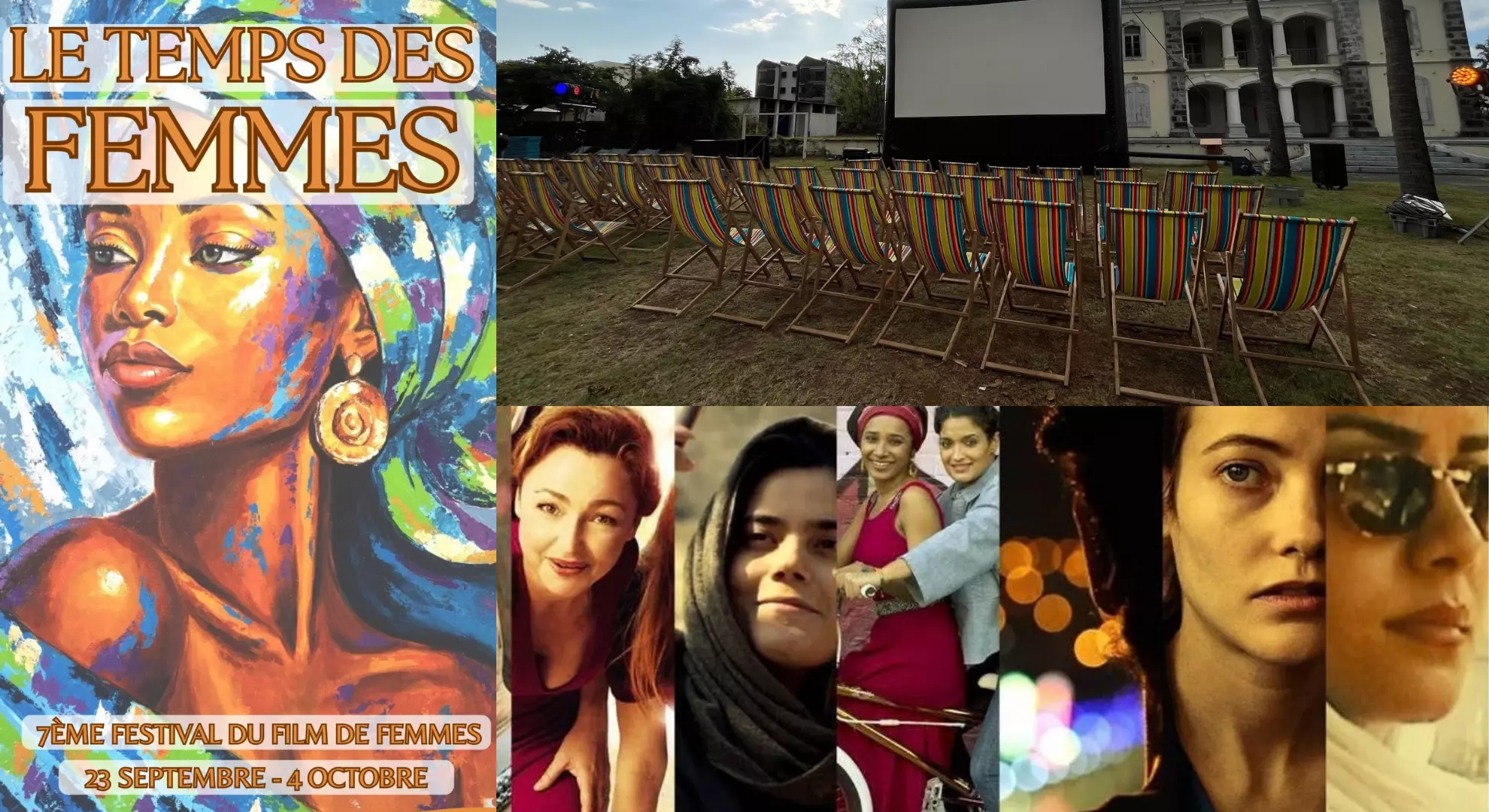 7 ème Festival du Film de Femmes de La Réunion « Le temps des Femmes » : une programmation à dimension internationale qui offre un regard pluriel sur la condition des femmes et leurs réalités à travers le monde