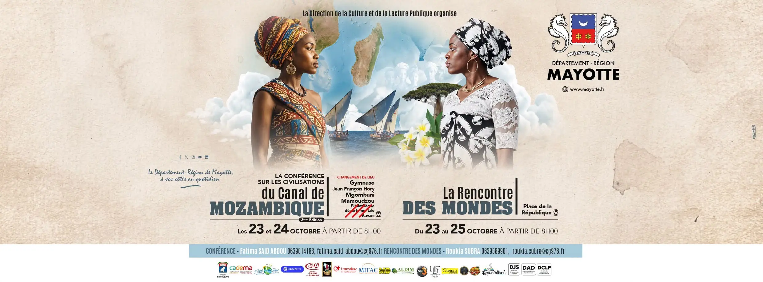 Le département-région de Mayotte célèbre ses origines et la richesse de ses communautés pendant 3 jours