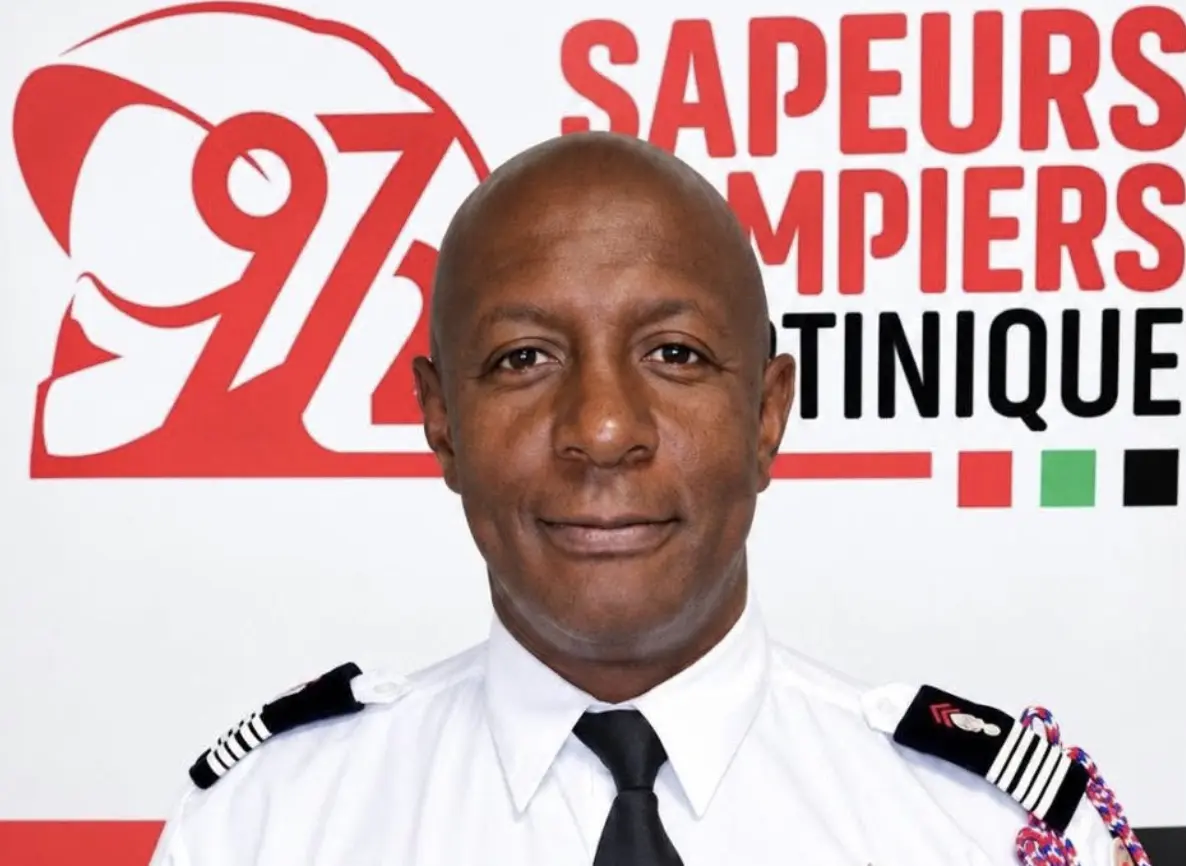 Le colonel Steve Oliny nommé directeur départemental du Service d'incendie et de secours de Martinique
