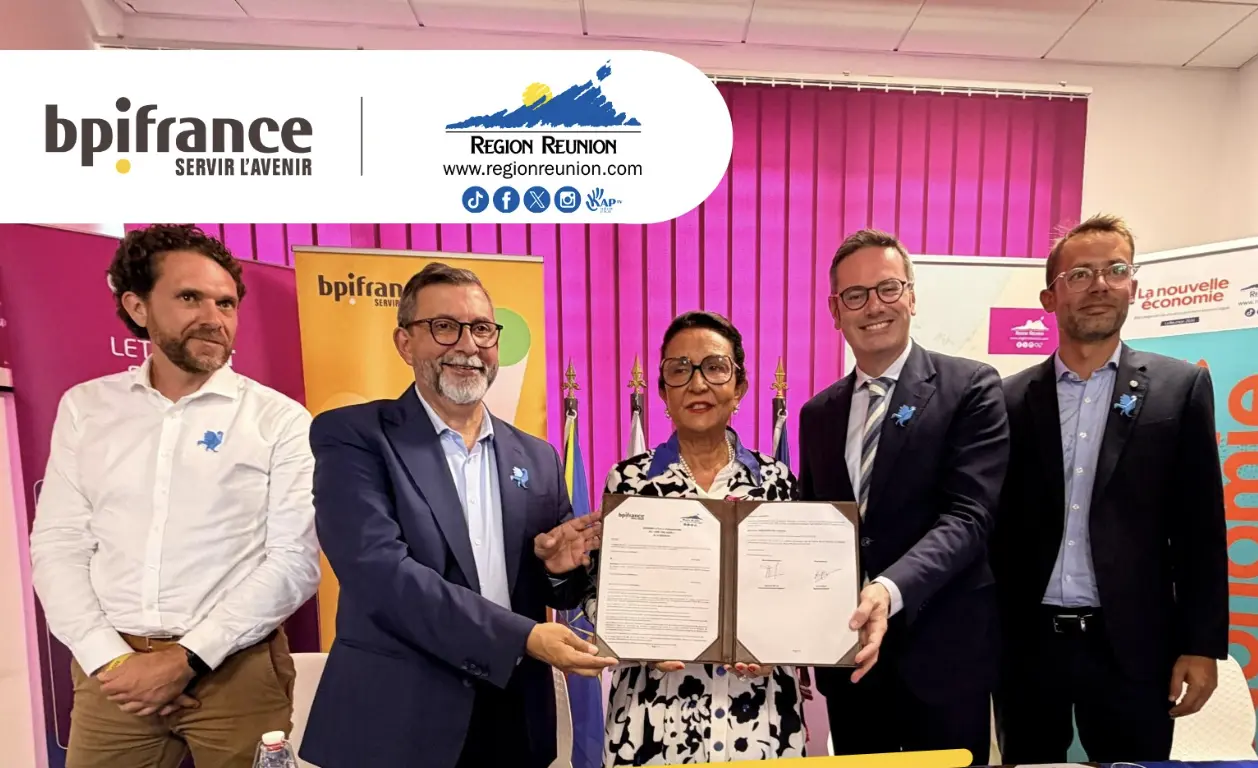 La Région Réunion et Bpifrance renforcent leur soutien au développement des entreprises grâce au Prêt Relance à hauteur de 3 millions d’euros