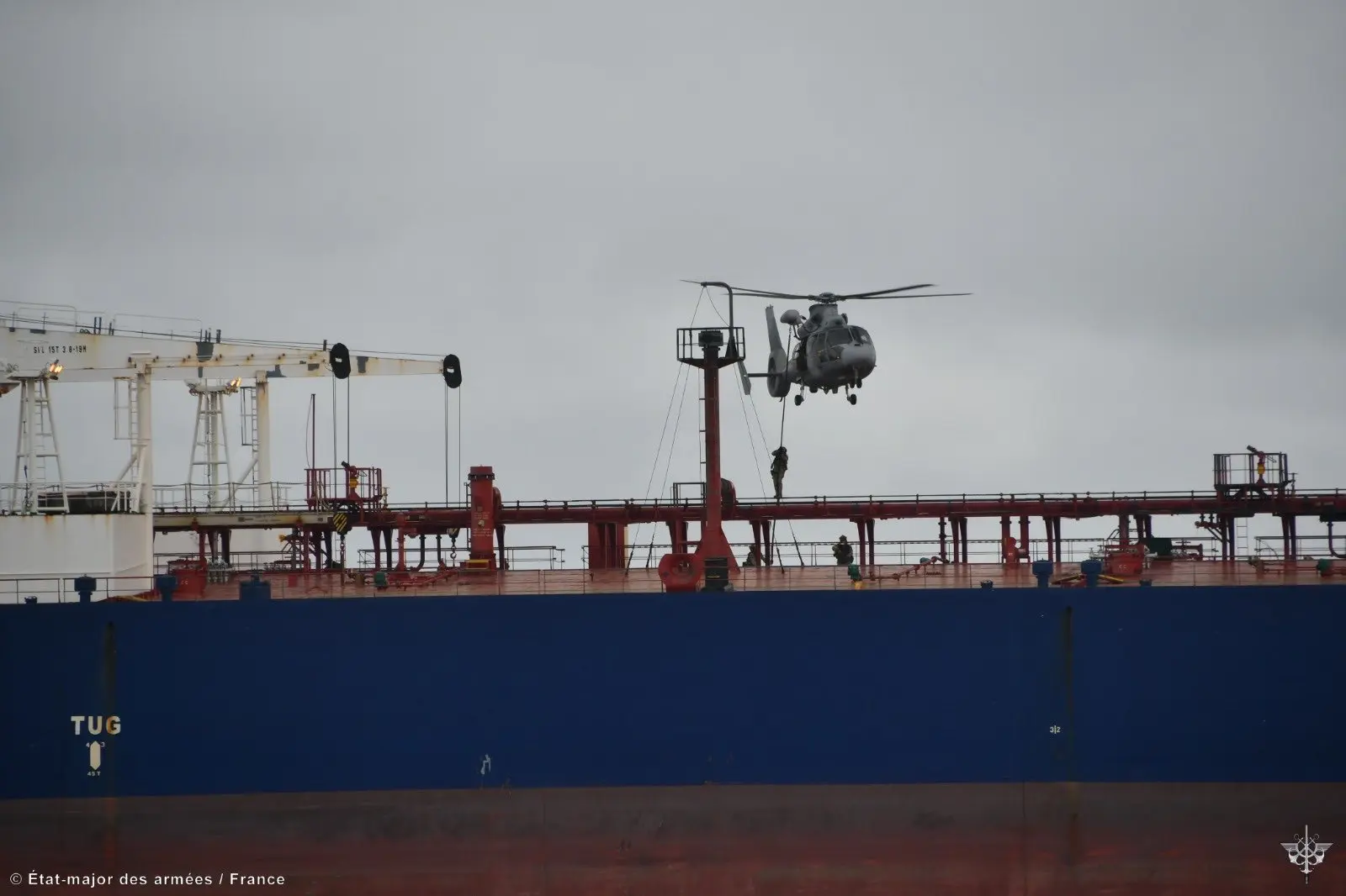 La Réunion : arrivée du pétrolier soupçonné d'appartenir à la « flotte fantôme » russe