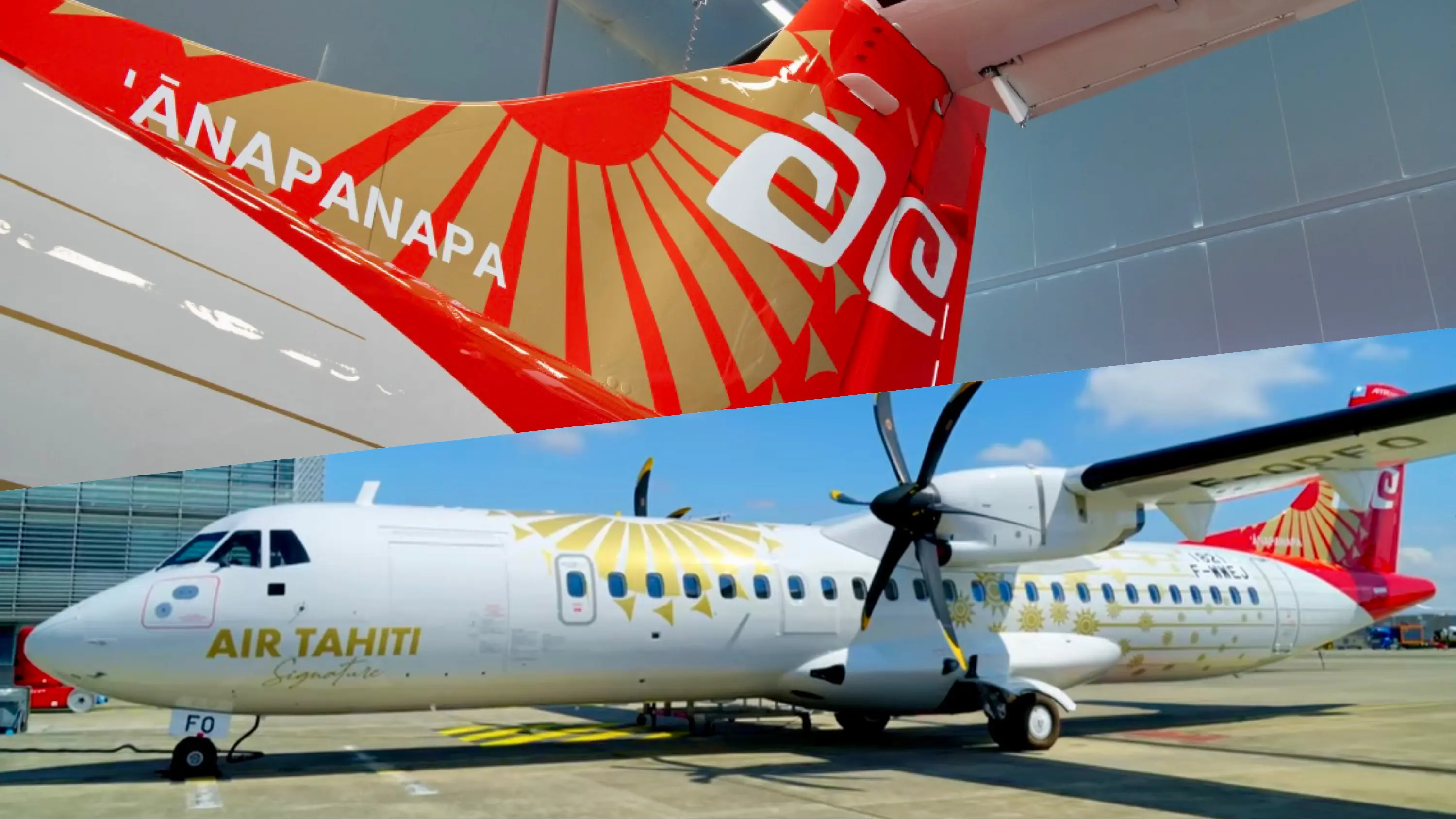 Aérien : Air Tahiti dévoile 'Ānapanapa, son premier ATR « signature » 100% business