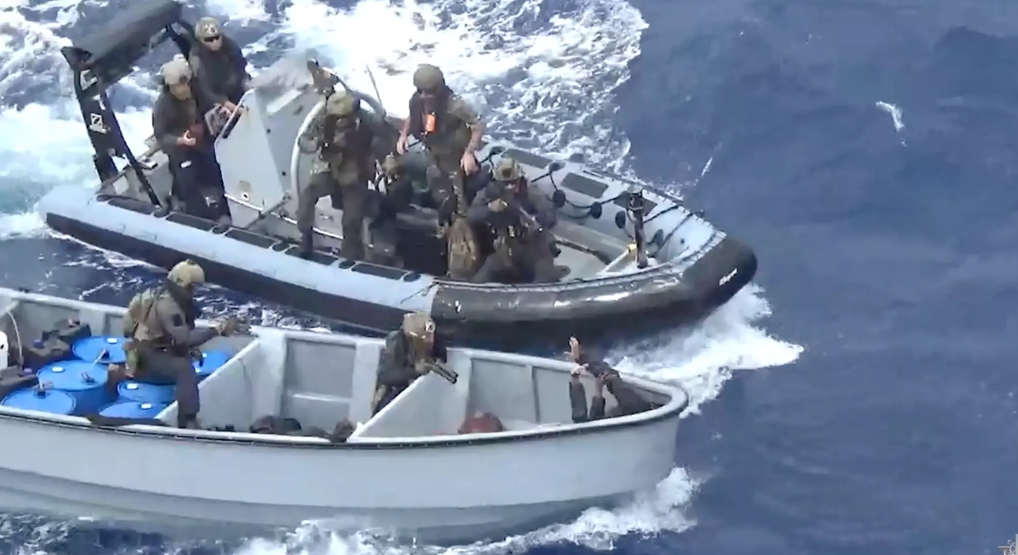 La Marine française a saisi plus de 8,6 tonnes de drogue aux Antilles en octobre