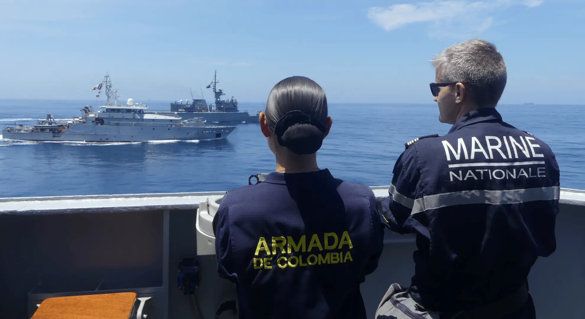 Coopération dans la lutte contre le narcotrafic: la France et la Colombie saisissent plusieurs tonnes de drogue dans les Caraïbes&nbsp;avec l'opération Carib Royale