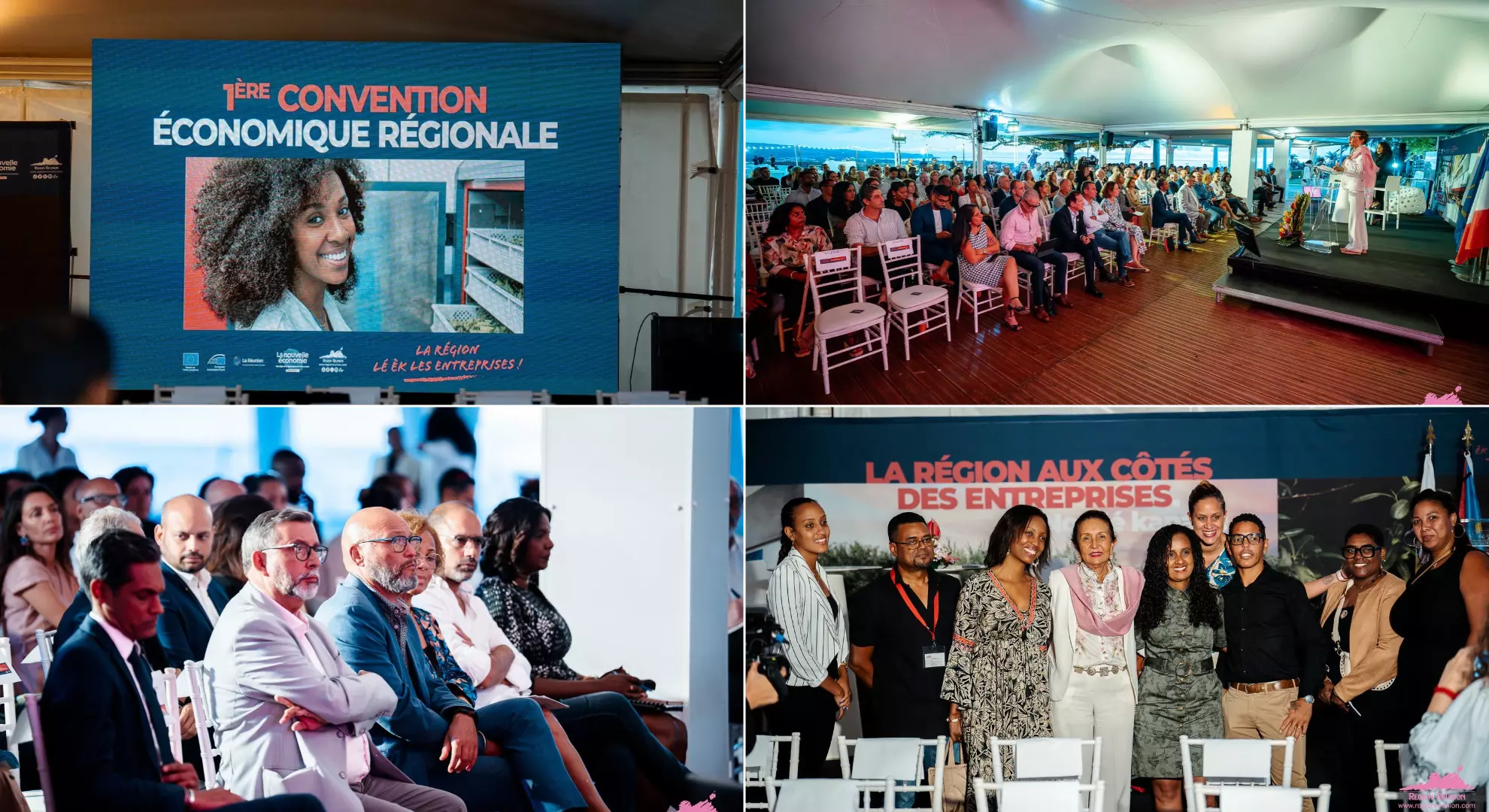 La Région Réunion réunit les acteurs économiques pour sa première convention régionale