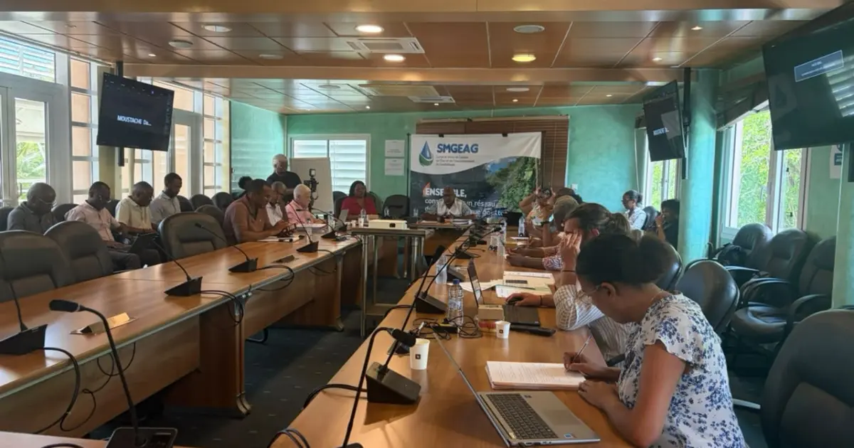 Guadeloupe : Le comité syndical du SMGEAG adopte les statuts de la nouvelle régie Archipel'EAU