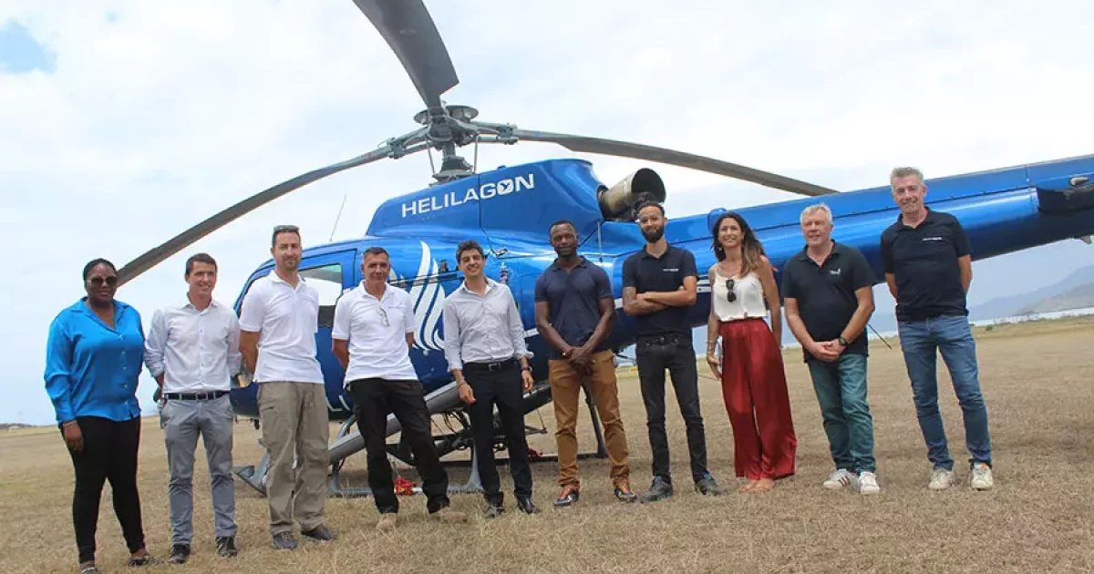 Mayotte : Helilagon au service des secours, du monde économique et des ...