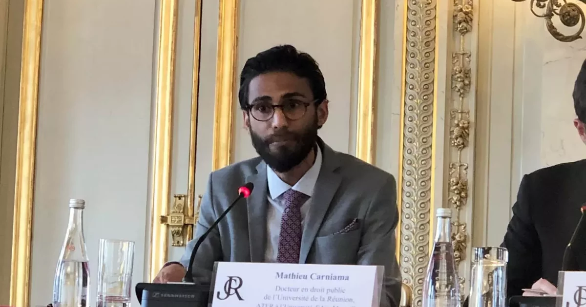 Le Réunionnais Mathieu Carniama lauréat du Prix de thèse du Conseil ...