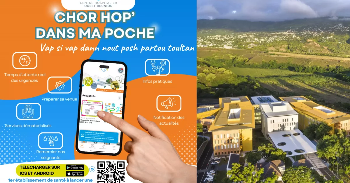 La Réunion : Le CHOR lance une application mobile pour améliorer l ...