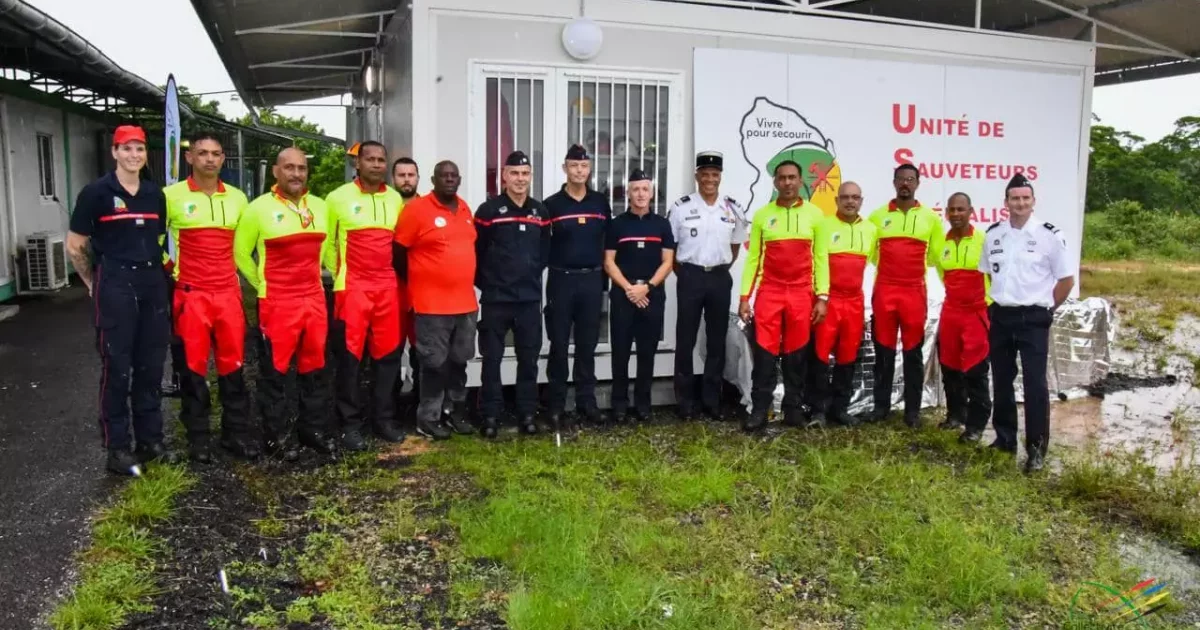Guyane : Inauguration d’une base de sauveteurs héliportés à l’aéroport ...