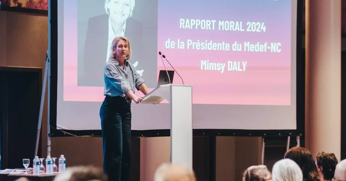 Nouvelle-Calédonie : Mimsy Daly reconduite à la tête du Medef ...