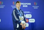 Mondiaux de natation: Le Calédonien Maxime Grousset sacré sur 50 m papillon, premier titre des Bleus