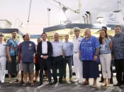 Polynésie : Manuel Valls en visite au port de Papeete, réaffirme le soutien de l'Etat à la filière pêche