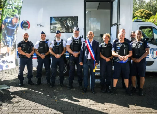 La Réunion : Saint-Paul inaugure le premier poste de proximité itinérant de Police Municipale du territoire