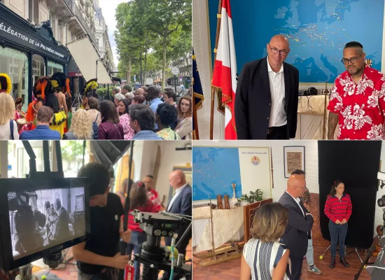 « Les Enfants Fa’a’amu » : un court-métrage poignant sur la mémoire, l’identité et la transmission, en tournage à la délégation de la Polynésie française