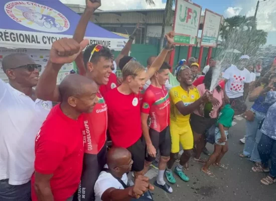 Le coureur guadeloupéen Damien Urcel tient sa revanche et remporte le 44ème Tour cycliste international de la Martinique