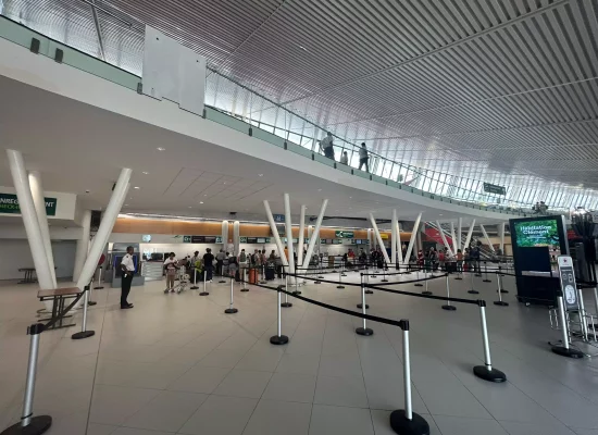 Martinique : L'Aéroport Aimé Césaire enregistre plus d'un million de passagers au premier semestre 2025