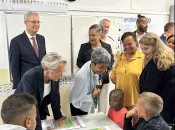 A La Réunion, la ministre Elisabeth Borne annonce le déploiement de 28 Pôles d’Appui à la Scolarité pour accompagner les élèves en situation de handicap