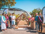 La première pierre du nouveau bâtiment de l'École Nationale Supérieure d’Architecture de La Réunion (ENSA) posée