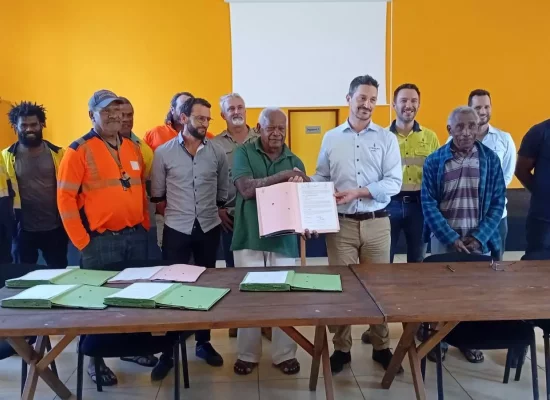 Nouvelle-Calédonie : La SLN signe deux conventions à Houaïlou pour une nouvelle dynamique économique locale