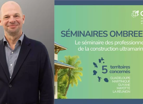 Philippe Rozier, directeur général de l’Agence Qualité Construction : « Les séminaires sont une étape clé du programme OMBREE : ils permettent de faire connaître les projets soutenus, leurs porteurs mais surtout de diffuser les résultats »
