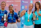Les Réunionnaises et les Saint-Martinoises au sommet des Championnats de France de Beach Tennis
