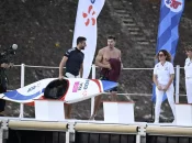 À la première Fête du sport, Maxime Grousset plus rapide que le canoë de Tony Estanguet