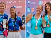 Les Réunionnaises et les Saint-Martinoises au sommet des Championnats de France de Beach Tennis