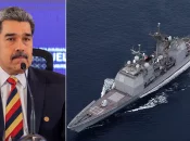« Huit navires avec 1 200 missiles et un sous-marin » américains « visent le Venezuela », dénonce Nicolas Maduro