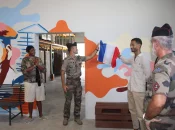 Le RSMA de Martinique inaugure un nouveau bâtiment (SMCA) et favorise l'ouverture à l'art