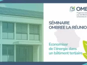 Séminaires OMBREE en Outre-mer: A La Réunion, quatre projets-lauréats dévoilés en matière « d'économies d'énergie dans un bâtiment tertiaire»