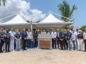 Guyane : Pose de la première pierre de l’Ensemble de Lancement Multi-lanceurs (ELM) au Centre Spatial Guyanais