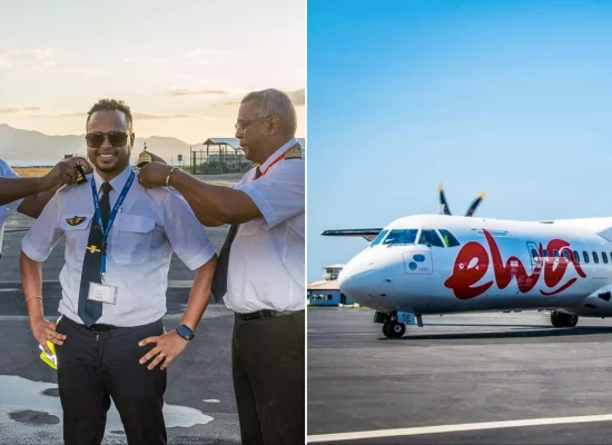 Aérien : Fernand Keisler, premier Mahorais commandant de bord chez Ewa Air