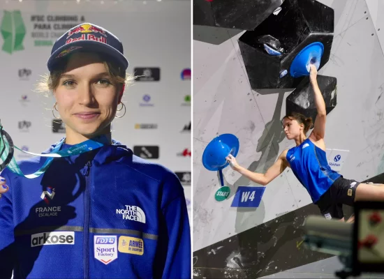 Escalade : La Réunionnaise Oriane Bertone vice-championne du Monde sur l’épreuve de bloc