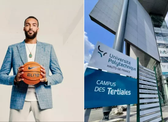 Le basketteur guadeloupéen Rudy Gobert devient parrain de la Licence 3P-SHN à l’Université Polytechnique des Hauts-de-France