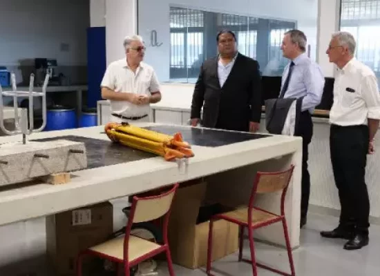 Nouvelle-Calédonie : Fin des travaux de rénovation au lycée Jules-Garnier, futur pôle de formation scientifique et technologique