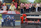 Polynésie française : Inauguration du nouveau centre d’incendie et de secours et de la brigade cynophile à Bora Bora