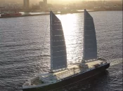Le Neoliner Origin, le plus gros cargo à voile prêt à entamer son premier voyage transatlantique vers Saint-Pierre-et-Miquelon