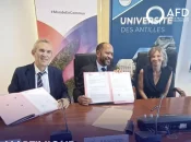 Martinique : Signature d’un accord de partenariat entre l’AFD et l’Université des Antilles
